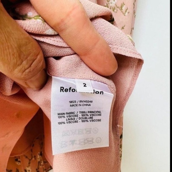 Reformation Morris dress in Melody prints Size 2 09 - Picture 8 of 11